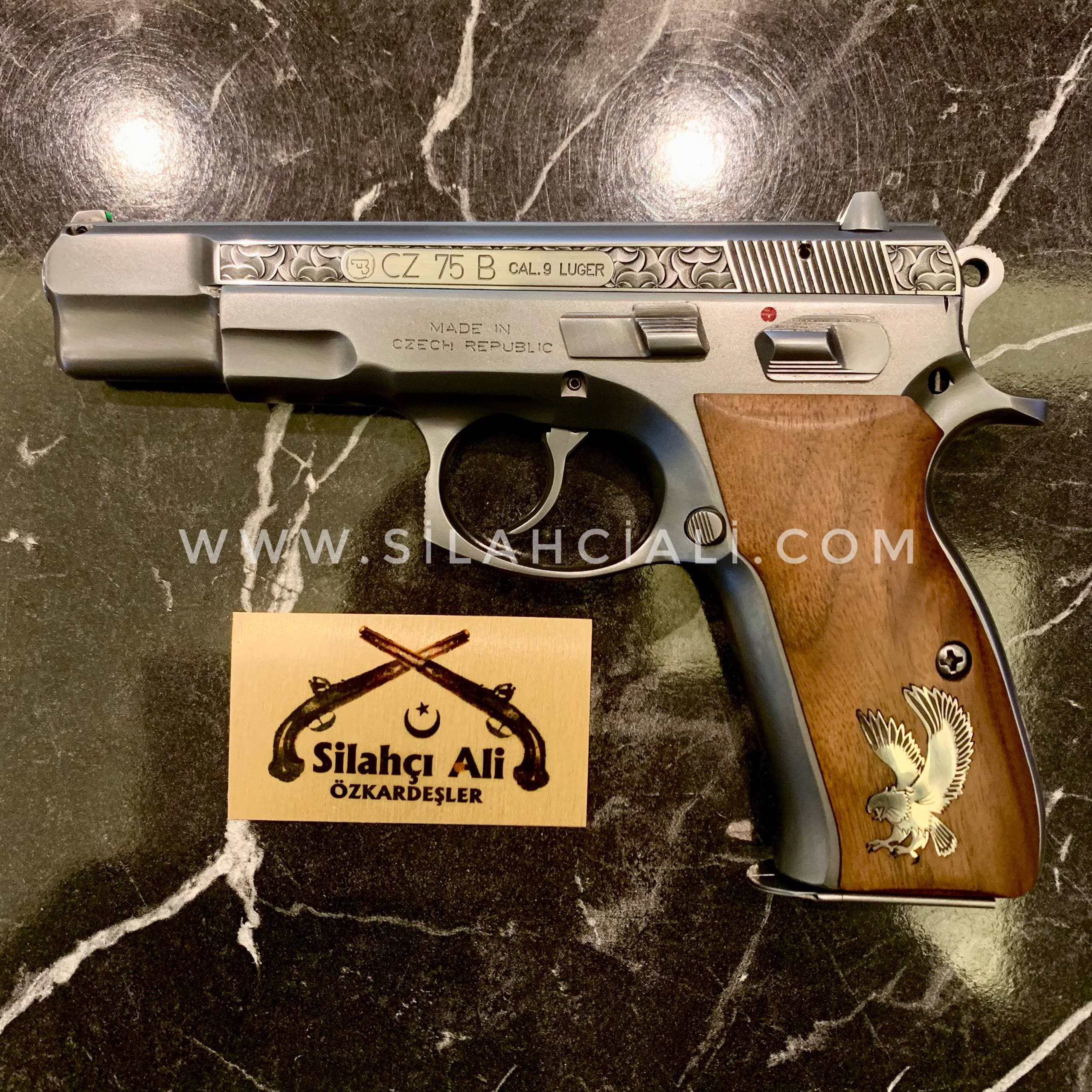 CZ 75B 3D Gravür ve Titanyum Kaplama