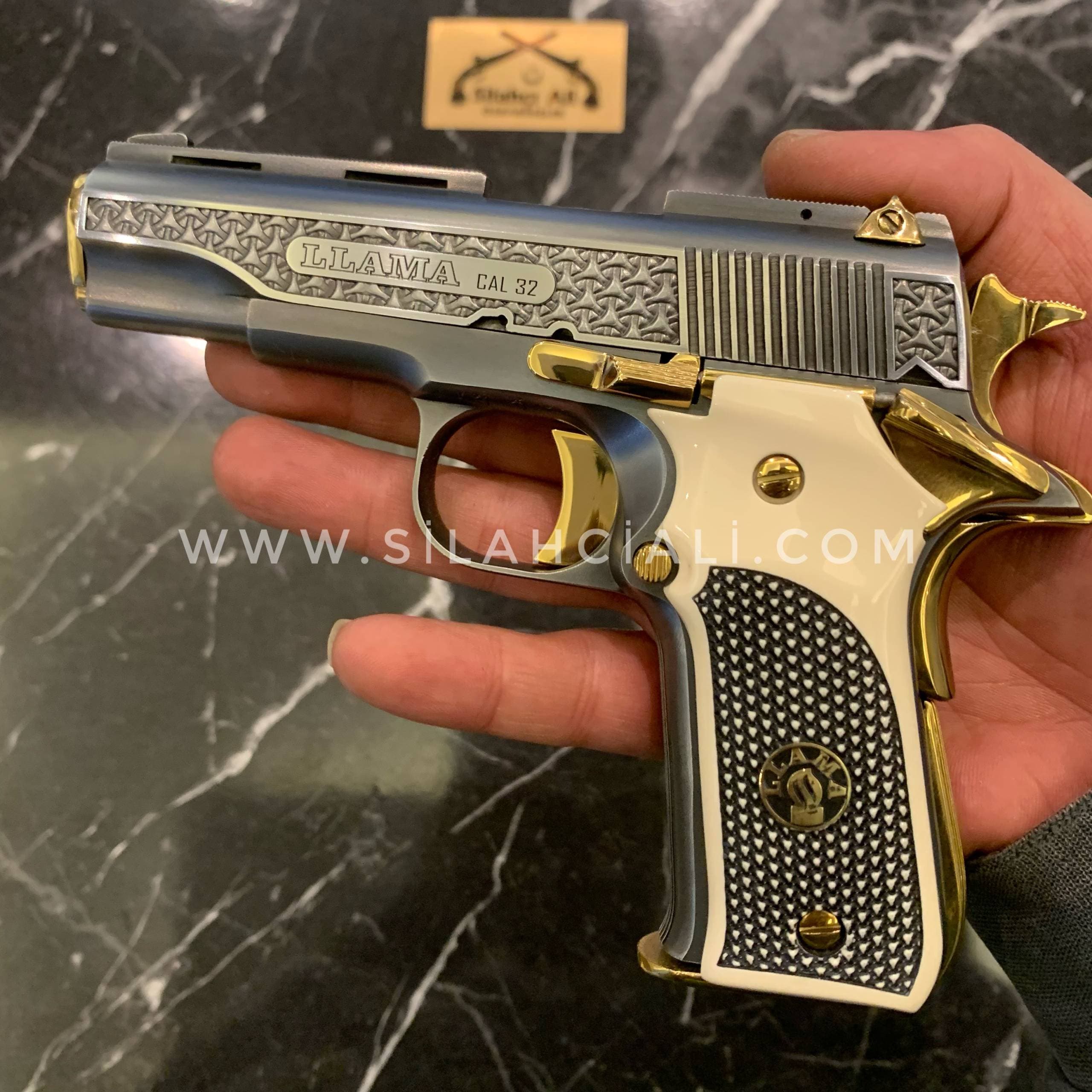 LLAMA 7.65 3D Gravür ve Titanyum Kaplama