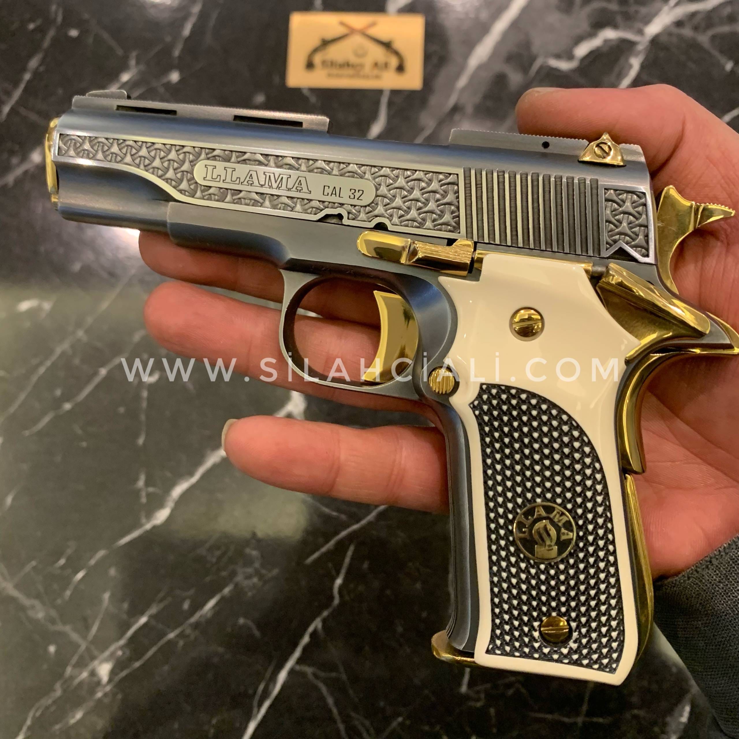 LLAMA 7.65 3D Gravür ve Titanyum Kaplama