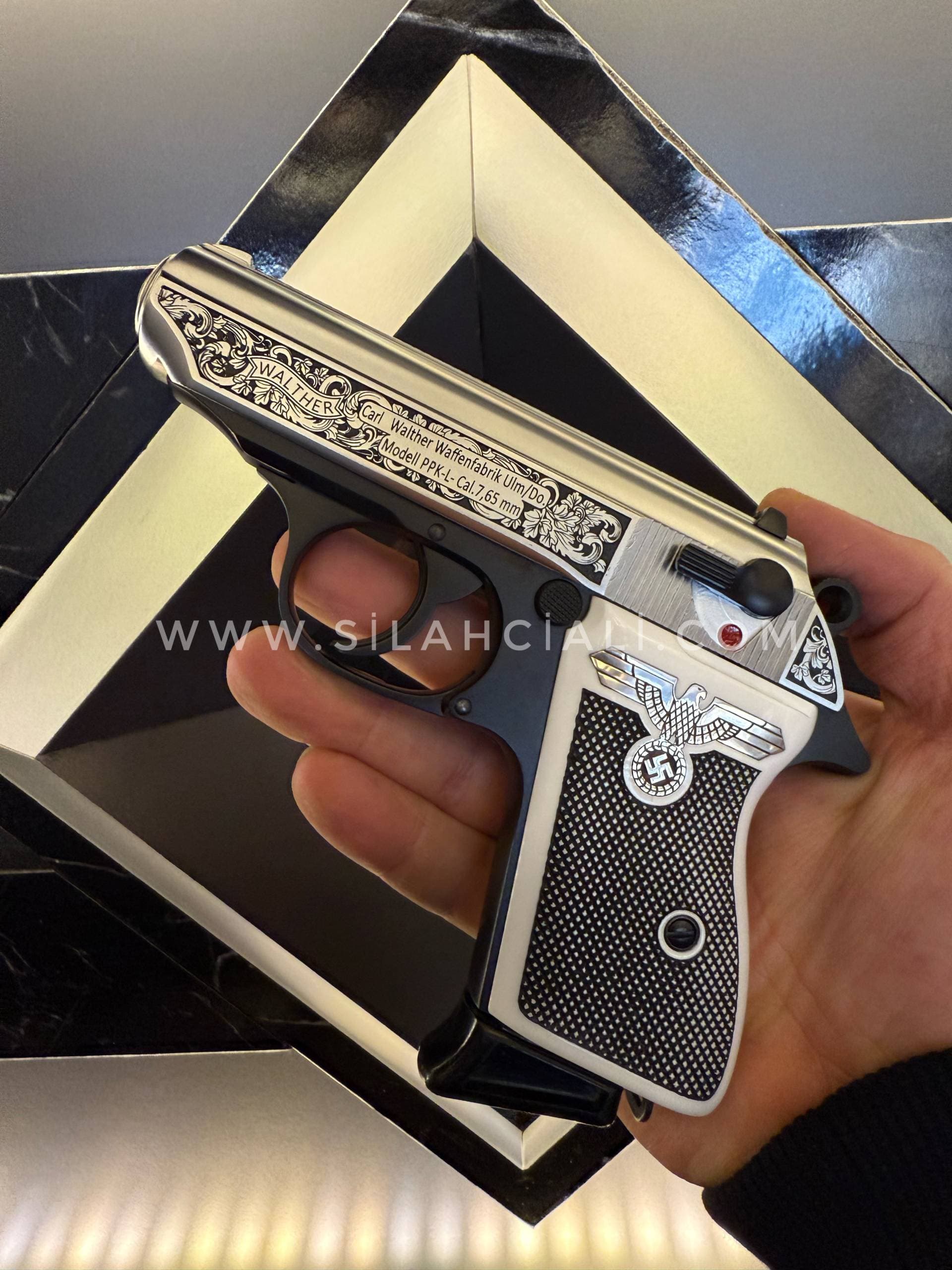 Walther PPK-L Gravür ve Krom Kaplama
